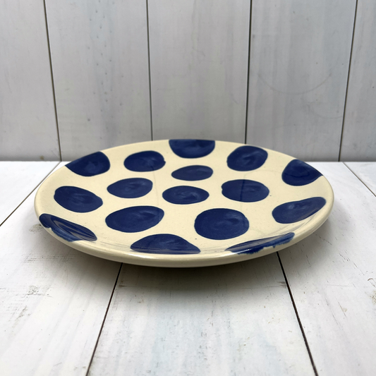 Ceramics Dĩa tròn English 20cm POLKADOTS